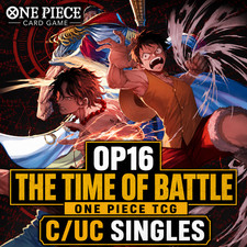 One Piece TCG OP16 -Singles - Time to Battle -  C & UC