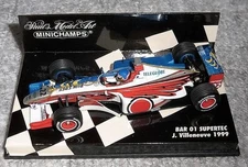 1/43 BAR 01 Supertech Villeneuve 1999 Renault Honda F1 Model Car New