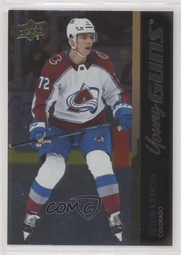 2021 Upper Deck Extended Series Young Guns Silver Foil Justin Barron Rookie RC