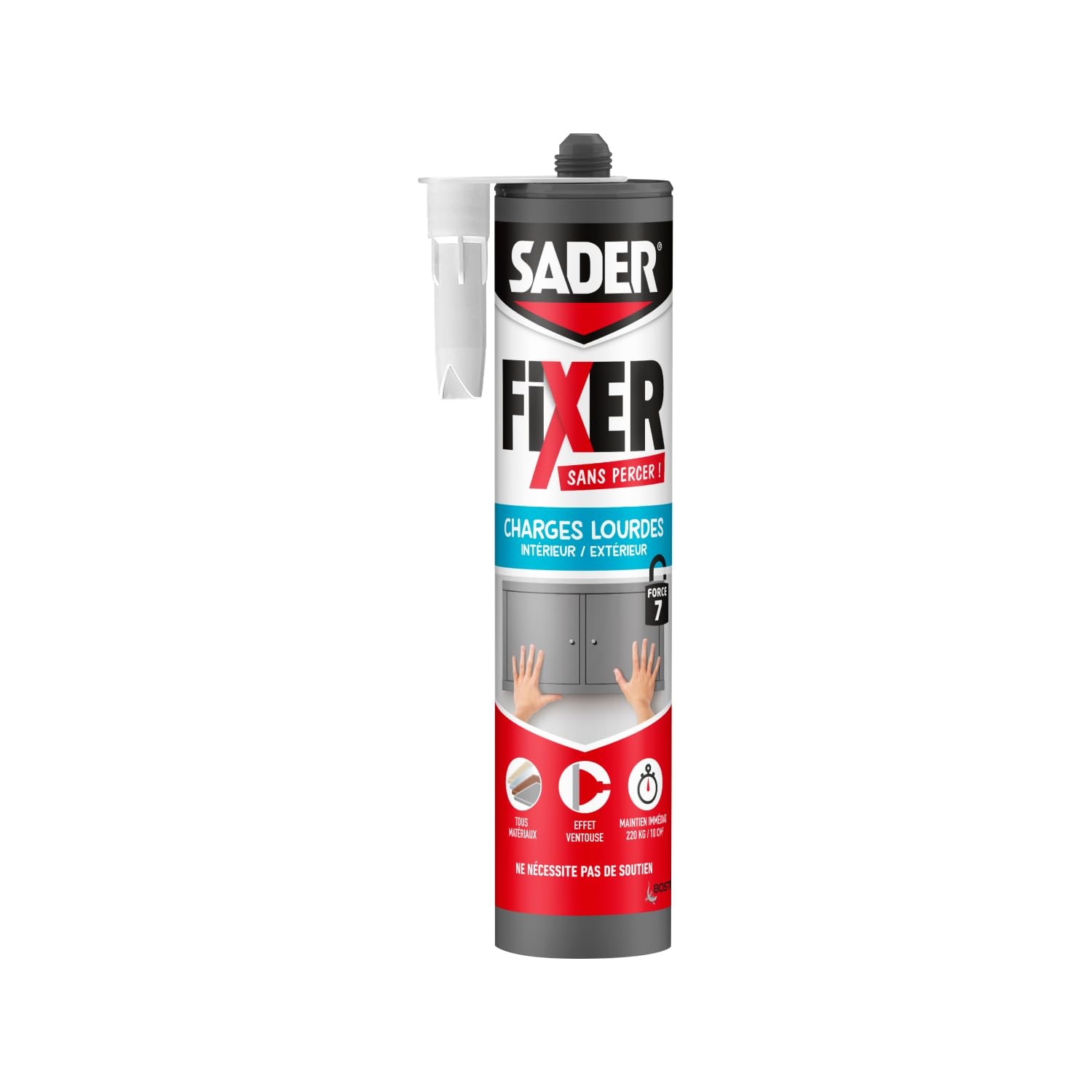 Mastic Colle Fixer Sans Percer les Murs de la Cuisine et Salle de Bain