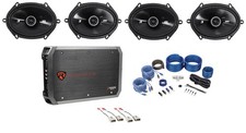 Kicker 6x8" Factory Speaker Replacement Kit 4-Ch Amp For 1998-01 Ford Explorer