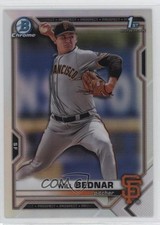 2021 Bowman Draft Chrome Refractor Will Bednar #BDC-197 14x1
