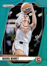 2024 Panini Prizm WNBA Prizms Teal #132 Marina Mabrey /49 - NM-MT