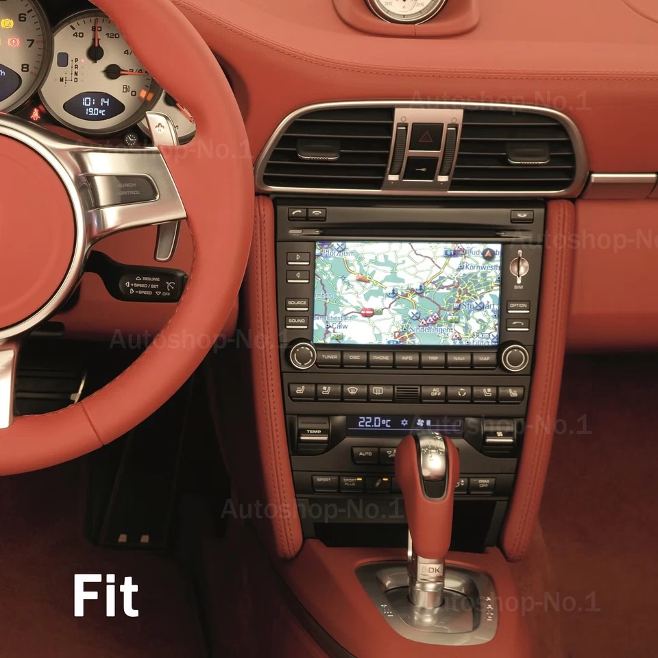 2+32G For Porsche 911 2005-2011 Carplay Car Radio Stereo GPS Navi FM Android 15 - Image 2 of 4