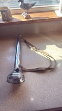 Vintage Chrome Police Railroad Flashlight Pat...
