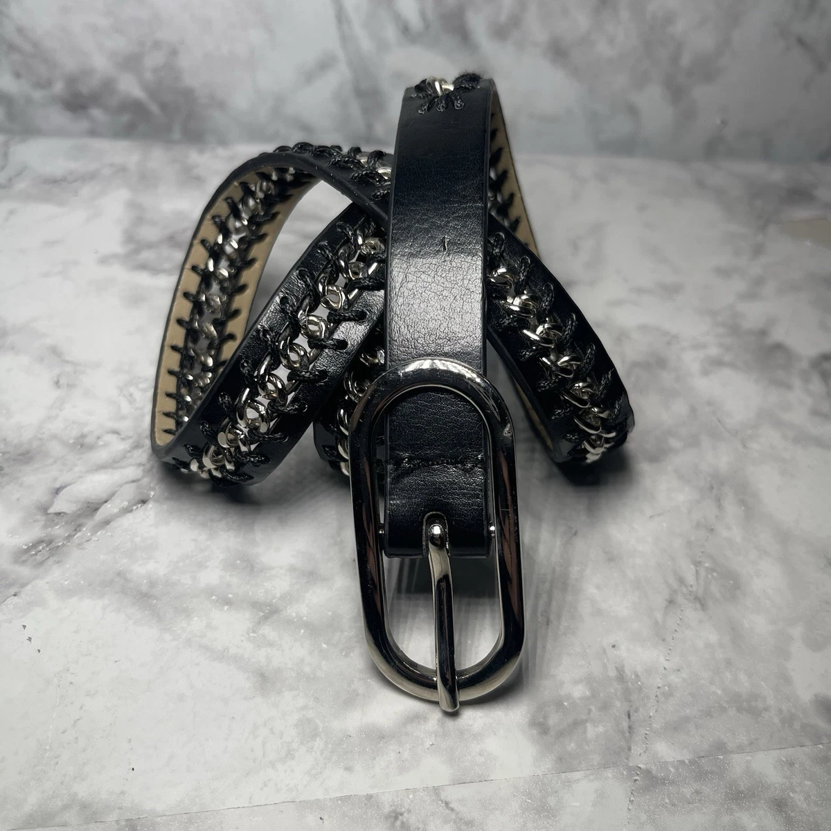 Nine West Silver Belts for Women for sale | eBay