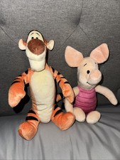 Disney Store Winnie The Pooh 10" Tigger  8  Piglet Plushes Stuffed Animal B