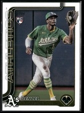 Denzel Clarke 2025 Topps Update #US14 RC Athletics