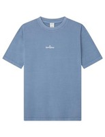 T-Shirt Hellblau M Von Springfield, Baumwolle, Kurzarm, Modell-Nr