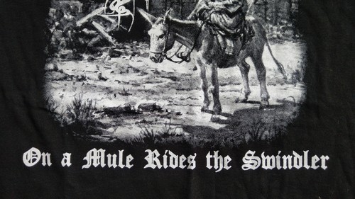 GRAND BELIALS KEY - On A Mule Rides The Swindler (T-Shirt / Longsleeve) - Picture 4 of 4