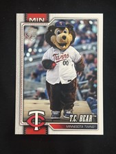 T.C. BEAR 2026 Topps Series 1 Baseball Celebration #M-10 Minnesota Twins Mascot
