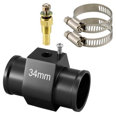 34mm Adapter Kühlmittel Wasser Temperatur Geber 1/8 NPT Sensor Zusatz Instrument