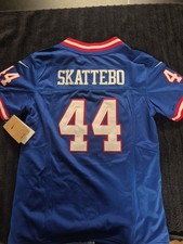 Cam Skattebo 44 NY Giants Kids L Jersey Nike