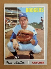 1970 Topps Los Angeles Dodgers Tom Haller Baseball Card #685 (EX)