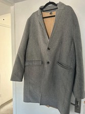 Zara Men's Wool Blend Coat
