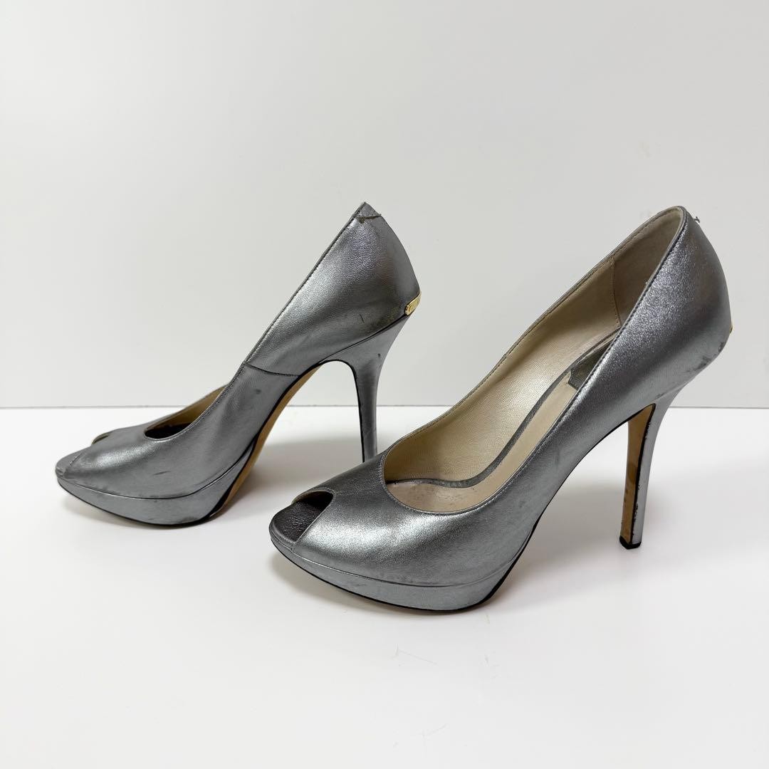 Christian Dior Pumps Heel Leather Silver EU36.5/US6.5 116614c thumbnail 6