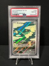 2024 POKEMON TEF EN-TEMPORAL FORCES ILLUSTRATION RARE #184 DRAMPA PSA 10 GEM MT on eBay