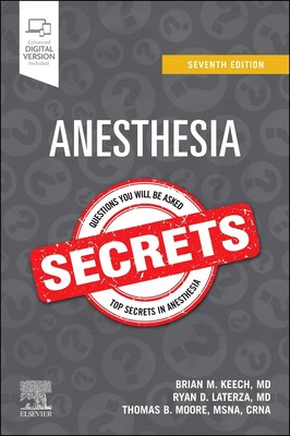 Anesthesia Secrets Brian M. Keech (u. a.) Taschenbuch Einband - flex.(Paperback)