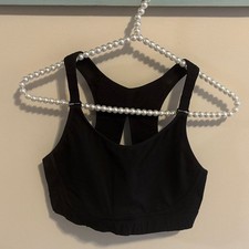 Spanx Women's Black Sports Bra 36C