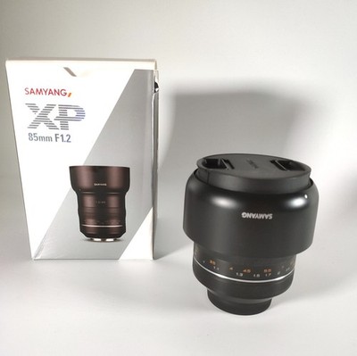 Samyang XP 85mm f/1.2 for Canon EF Full Frame Lens w/ Original Packaging
