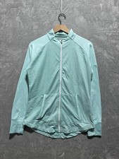 FootJoy FJ Full Zip Jacket Women's Medium Teal Performance Stretch Golf Layering