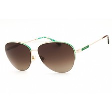 Kate Spade Women's Sunglasses Gold/Green Metal Full Rim Frame JANECE/G/S 0PEF HA