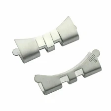 2 - 555 B END PIECE LINK FOR ROLEX GMT 1675 16710 16700 JUBILEE BAND 62510H 20MM