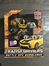 Transformers Battle Ops Bumblebee Camaro Hunt the Decepticons HFTD Leader