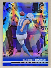 2025 Panini Photogenic Cameron Dicker Blue /49 Los Angeles Chargers #37