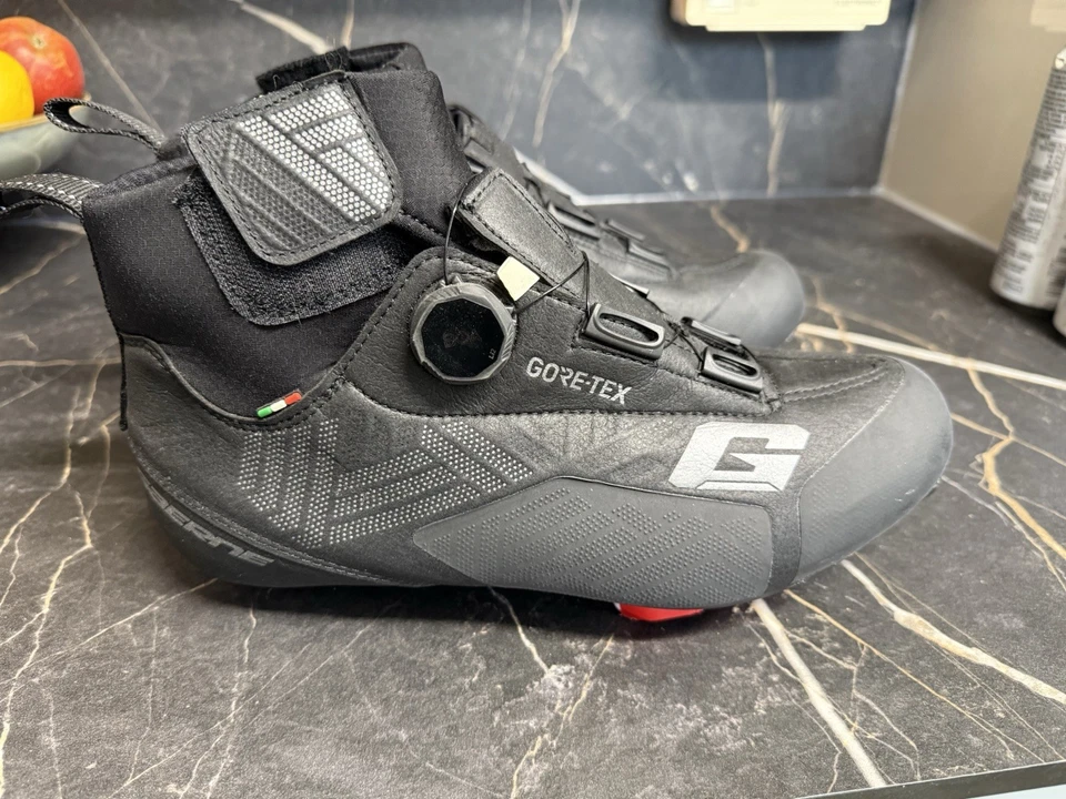 Gaerne Ice Storm Gore-Tex Road Cycle Bicycle Bike Shoes Black - Image 2 of 4