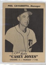 1958 Bond Bread Buffalo Bisons Phil Cavarretta 0q3