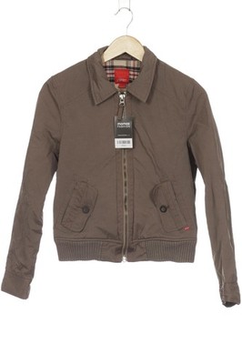 Esprit Jacke Damen Anorak Jacket Kurzmantel Gr. S Baumwolle Grau #dff163c