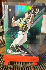 2019 Bowman Platinum - Sean Murphy Top Prospects #TOP-90 Green Foil /99 (RC)