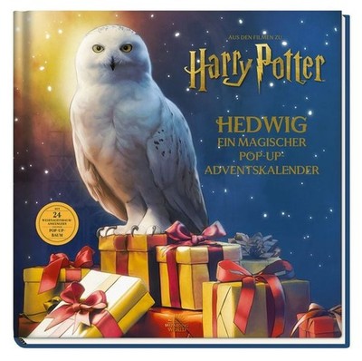 Aus den Filmen zu Harry Potter: Hedwig - ein magischer Pop-up Adventskalender...