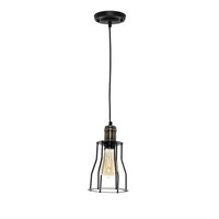Design Pendelleuchte Schwarz Kupfer E27 Industrial Vintage Lampe Esstisch