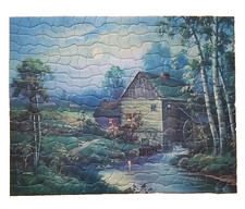 COMPLETE 1933 TUCO Picture Puzzle THE OLD GRIST MILL