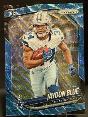 COLOR MATCH   SP /230 - 2025 Optic Blue Wave Jaydon Blue Rookie RC #308