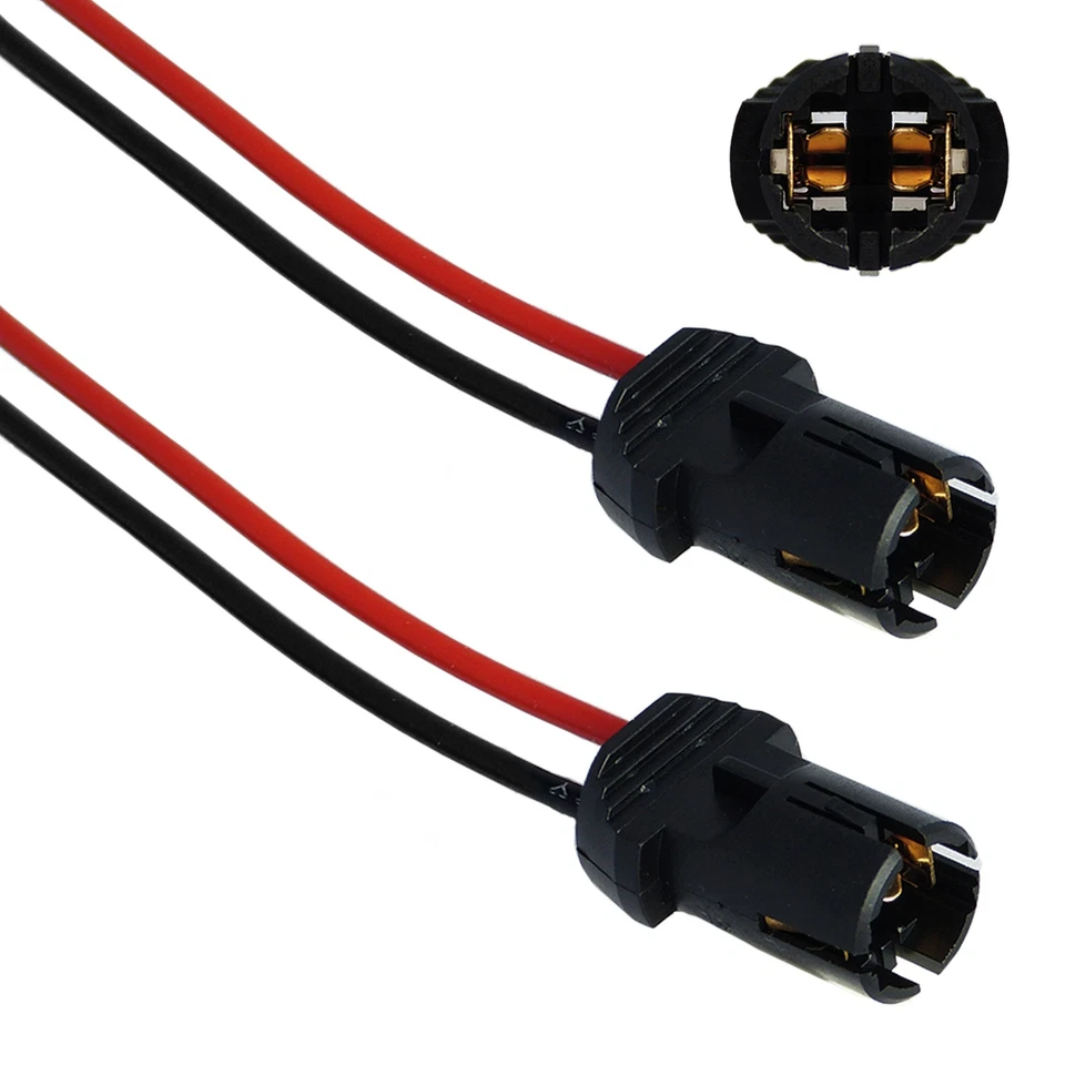 2x W5W T10 Stecker Fassung Standlicht Parklicht Sockel Glassockel Stecksockel - Bild 4 von 4