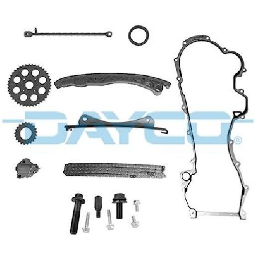 Steuerkettensatz FüR Fiat Tipo 356 357 1.2 15 Bis 20 Dayco QualitäT Original-image