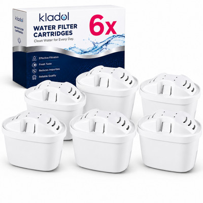 6x Water Filter Replacement Cartridges to fit Brita Maxtra+ Plus Maxtra Pro 