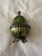 Vintage Evans Bell Lighter Green Enamel