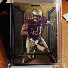 JERMAINE JOHNSON II - GOLD FOIL 2022 Pro Picks Premier Rookie Card RC #PP-44. rookie card picture