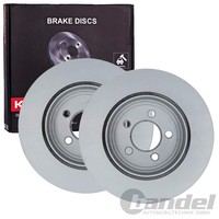 2X Kamoka Bremsscheiben 320Mm BelÜFtet Hinten Passend FÜR Chrysler 300C Dodge