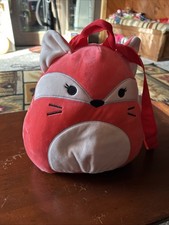 Squishmallows "Fifi" The Red Fox - 10 " Plush Mini Backpack