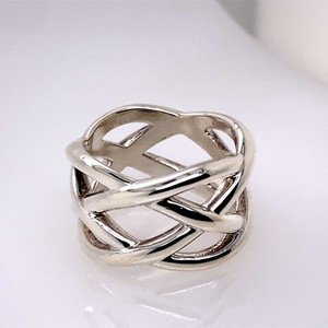 Tiffany Knot Ring Silver | eBay