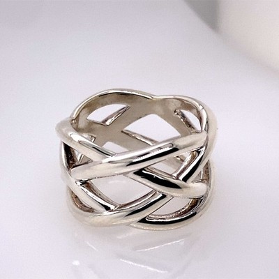 Tiffany & Co. Ring Keltischer Knoten Sterlingsilber (DG7197018)