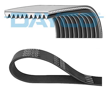 10PK1547HD MICRO-V MULTI RIBBED BELT DRIVE BELT DAYCO FOR RENAULT TRUCKS T-SERIE - Picture 2 of 5