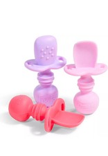 Silicone Baby Spoons Baby Led Weaning 6 Months - First Stage Baby Self Feeding