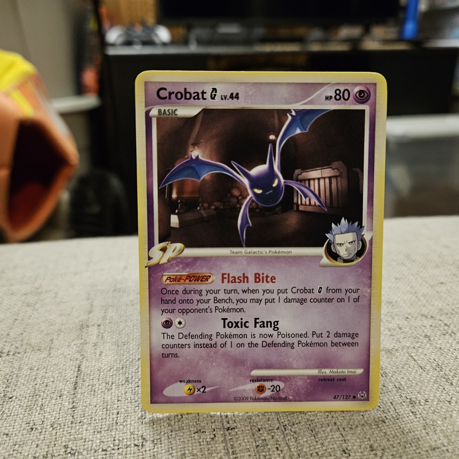 Crobat G Pokemon TCG Platinum Uncommon Card #47/127