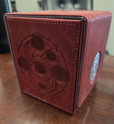 GameGenic KeyForge Vault Deck Box - Red/Garnet - Great Condition